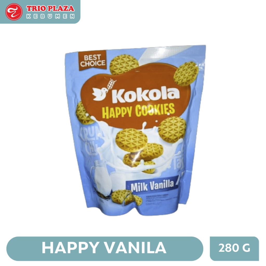 

KOKOLA HAPPY COOKIES MILK VANILA 280G