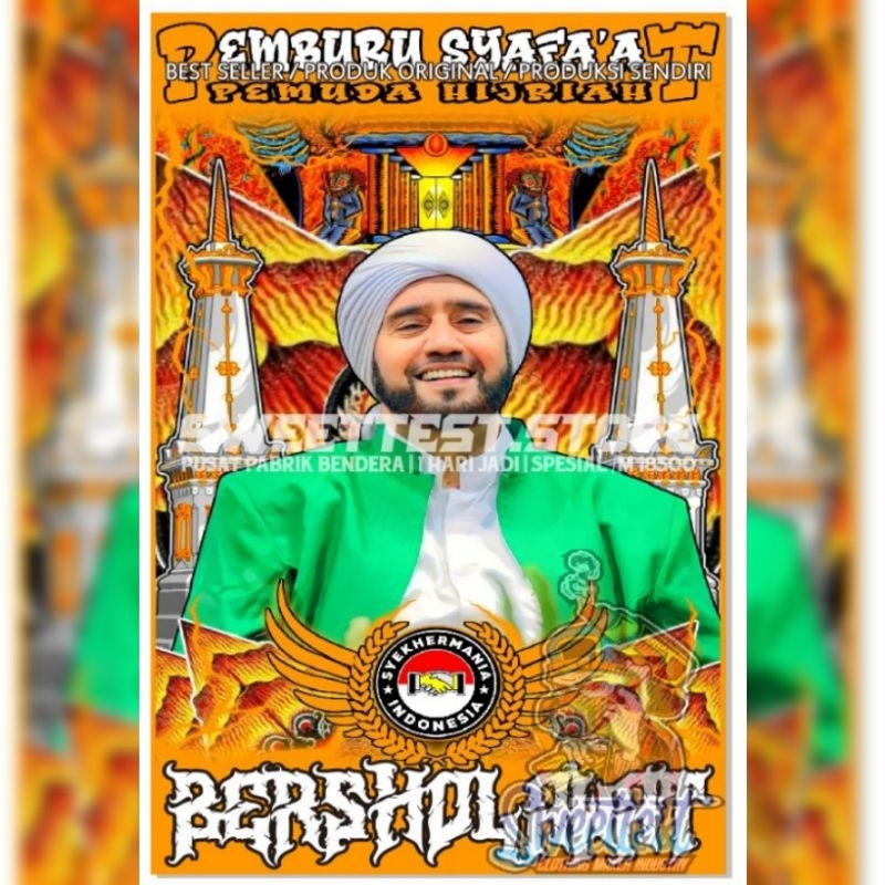 BEST SELLER + 1 HARI JADI + FREE STICKER, BENDERA PRINTING CUSTOM, GIANTFLAG PRINTING CUSTOM, MINIFL