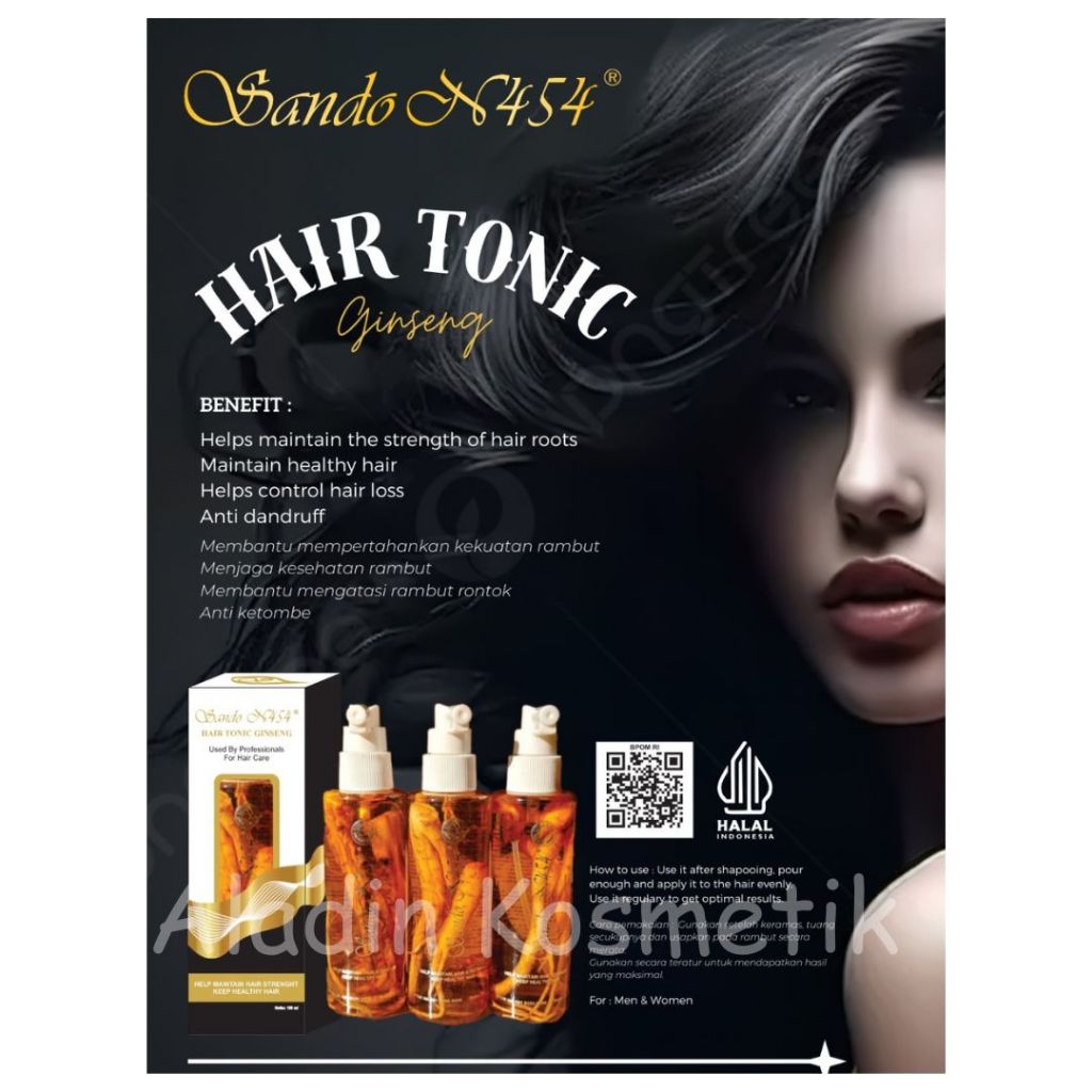 Sando N454 Hair Tonic 150ML Original
