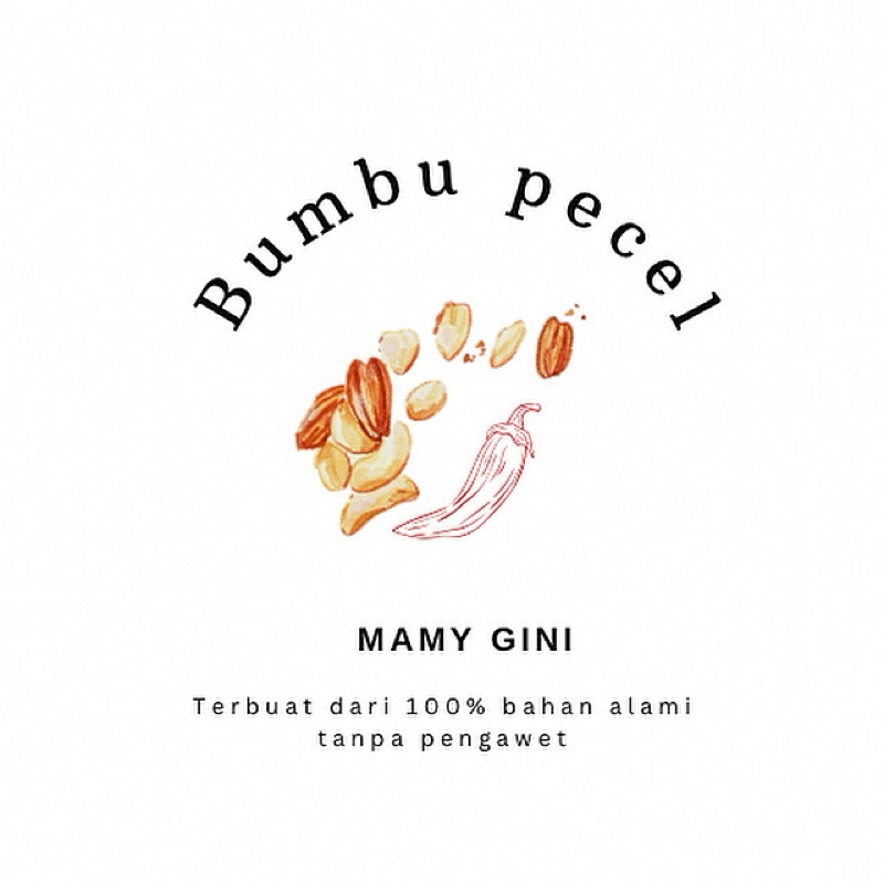 

BUMBU PECEL MEDAN MAMY_GINI 400gr