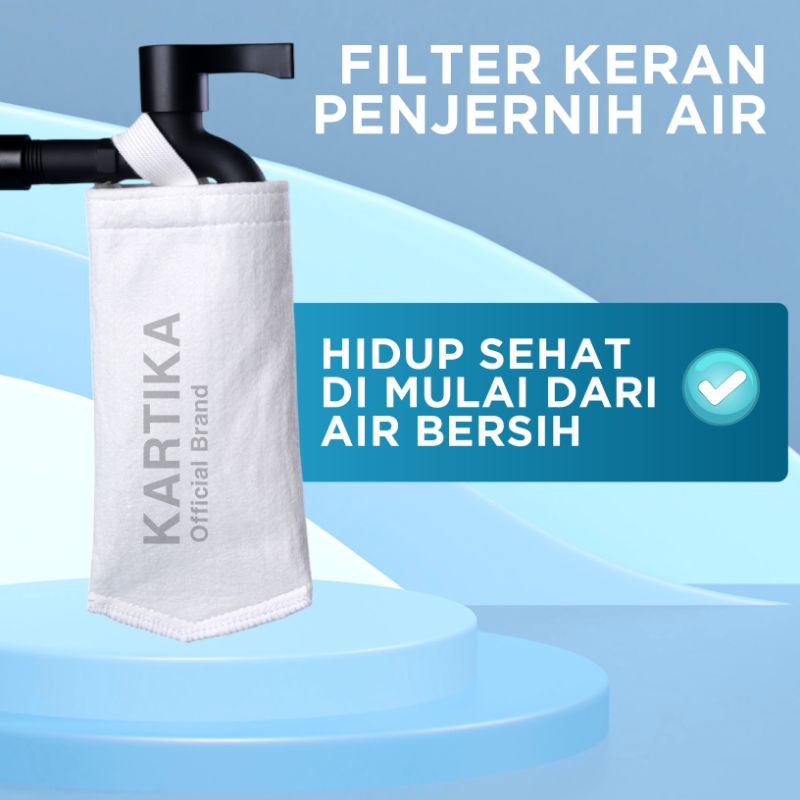 Filter bag air keran kain saringan penjernih air Polyester 1 micron