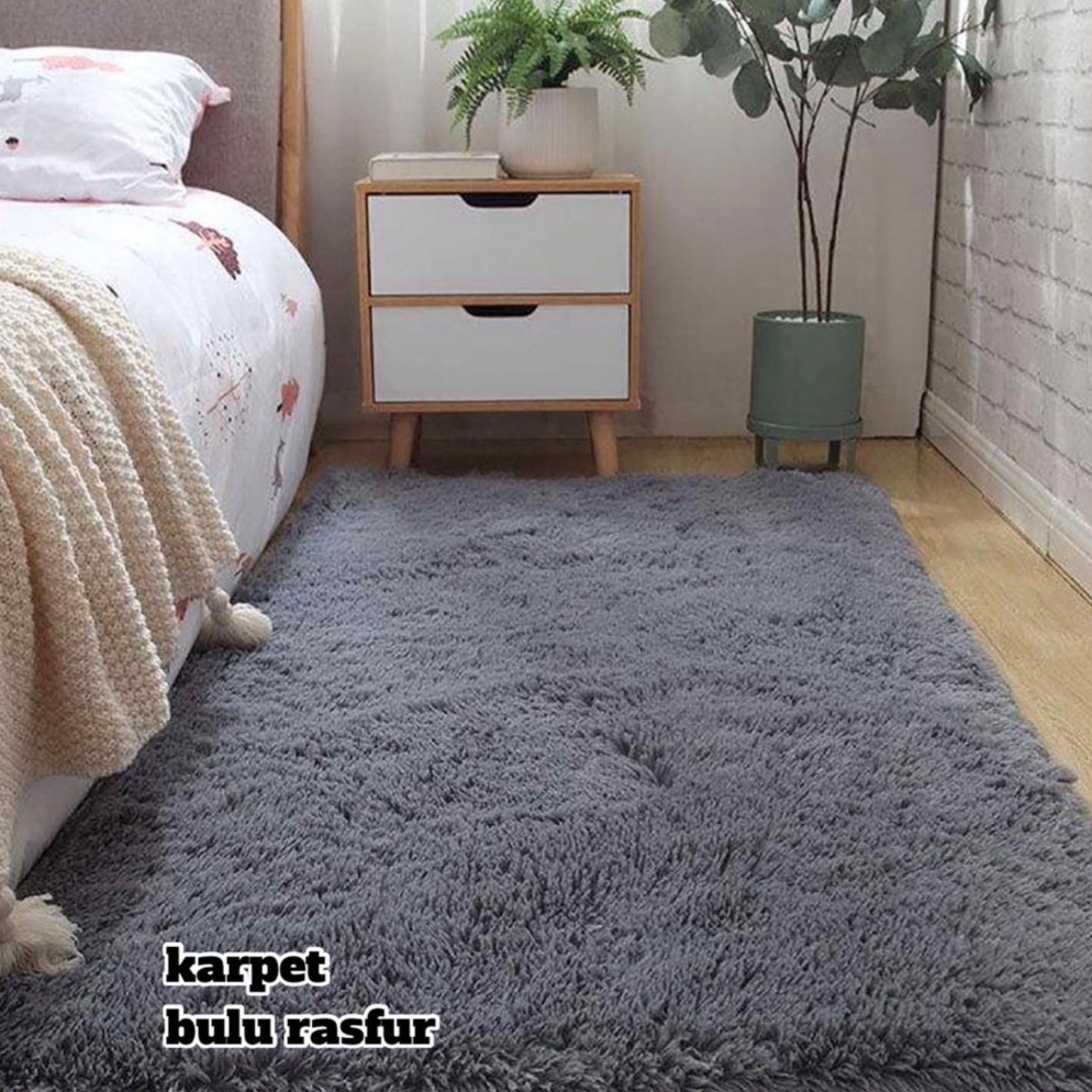 Promo KARPET BULU RASFUR SAJADAH BULU RASFUR BANTAL SOFA BULU RASFUR