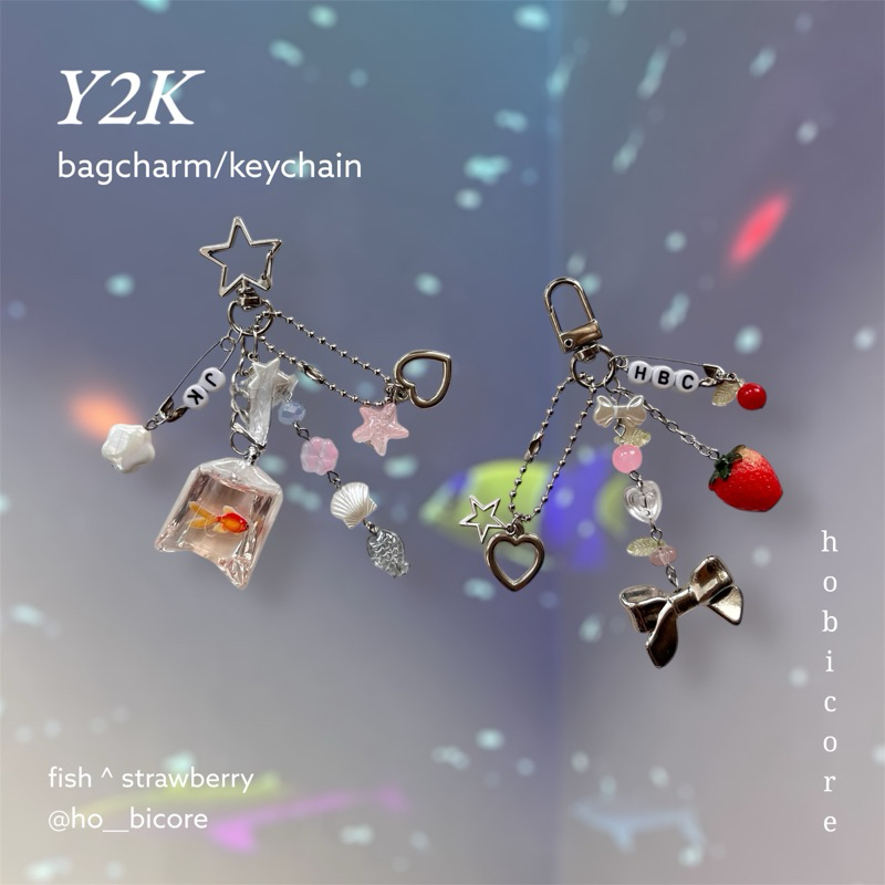 bagcharm y2k beads | gantungan tas y2k