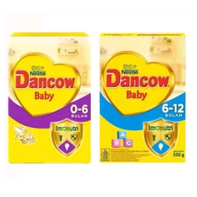 

DANCOW BABY 0-6/6-12 BULAN 550Gram