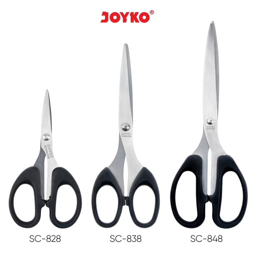 

Joyko - Gunting Scissors SC-828 - 848 ( Kecil Sedang Besar )