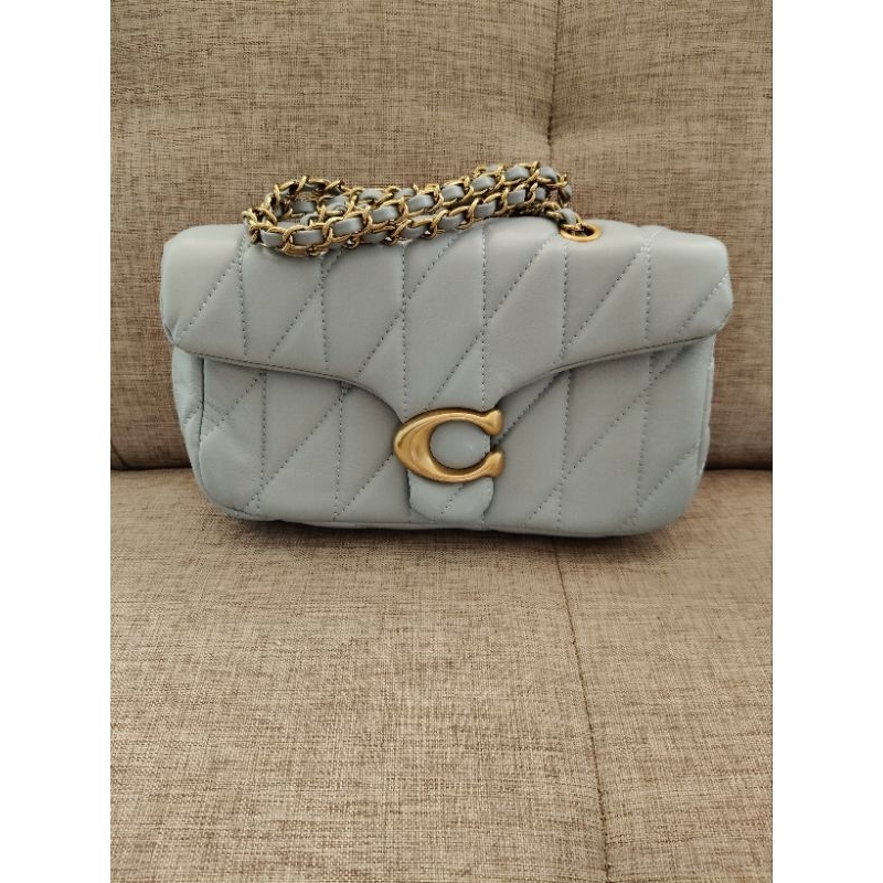 COC tabby pillow premium blue