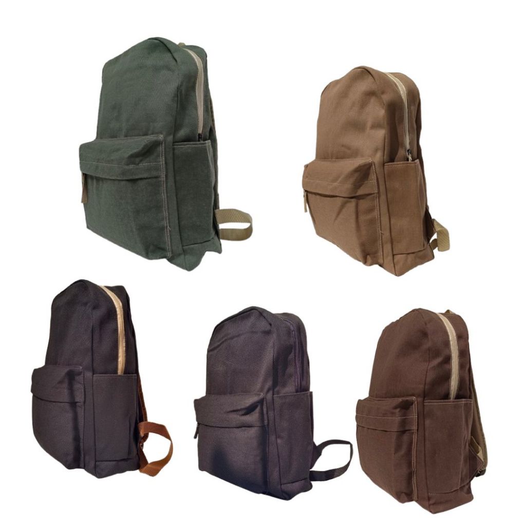 Tas Ransel Kanvas Pria Wanita Tas Sekolah Tas Ransel laptop Tas Kanvas Tas Punggung Tas Pria Wanita
