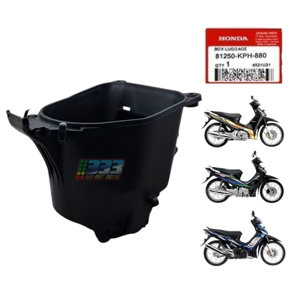 Premium Dudukan Jok Box Bagasi Karisma Supra X 125 Lama Dan New Batman Kph 81250Kph880