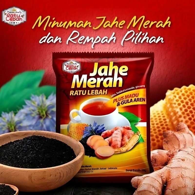 

Kopi Habbat Gingseng 10 sachet - Jahe Merah Ratu Lebah - Kopi Herbal - pusatherbal_02