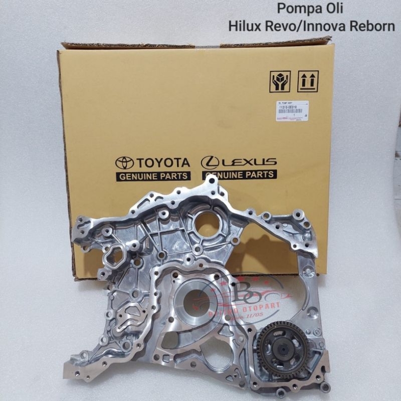 POMPA OLI OIL PUMP TOYOTA INNOVA HILUX BENSIN 1TR 2000CC 2.0CC TAHUN 2004 2005 2006 2007 2008 2009 2