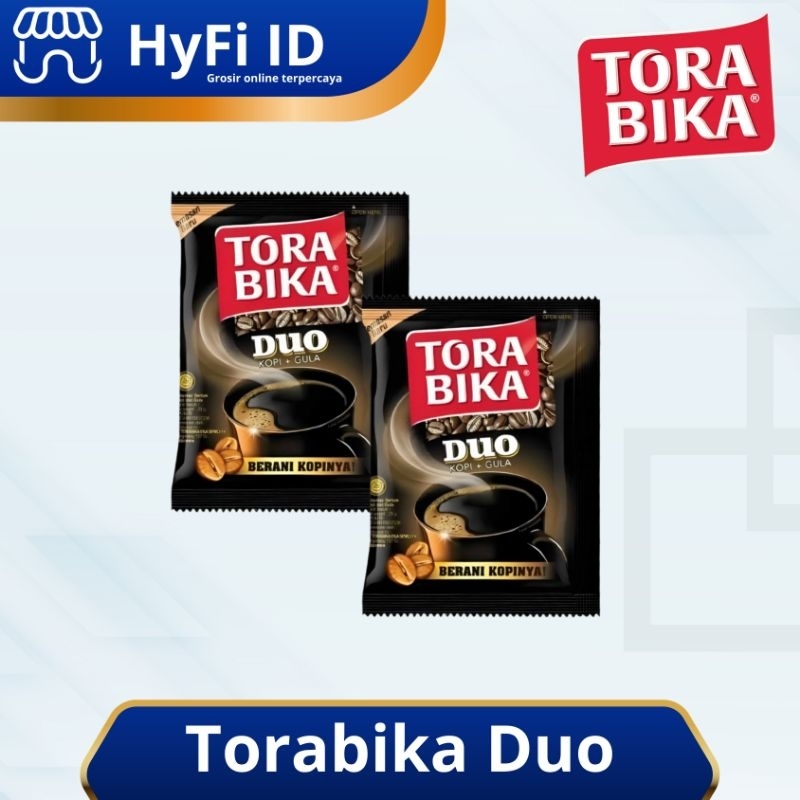 

Torabika Duo Kopi + Gula 1 Renceng (10 Sachet) - Kopi Instan Nikmat dengan Paduan Kopi dan Gula Sempurna