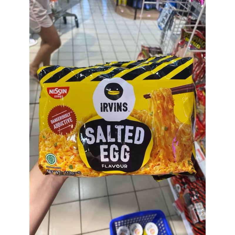 irvins instant noodles salted egg 565gr