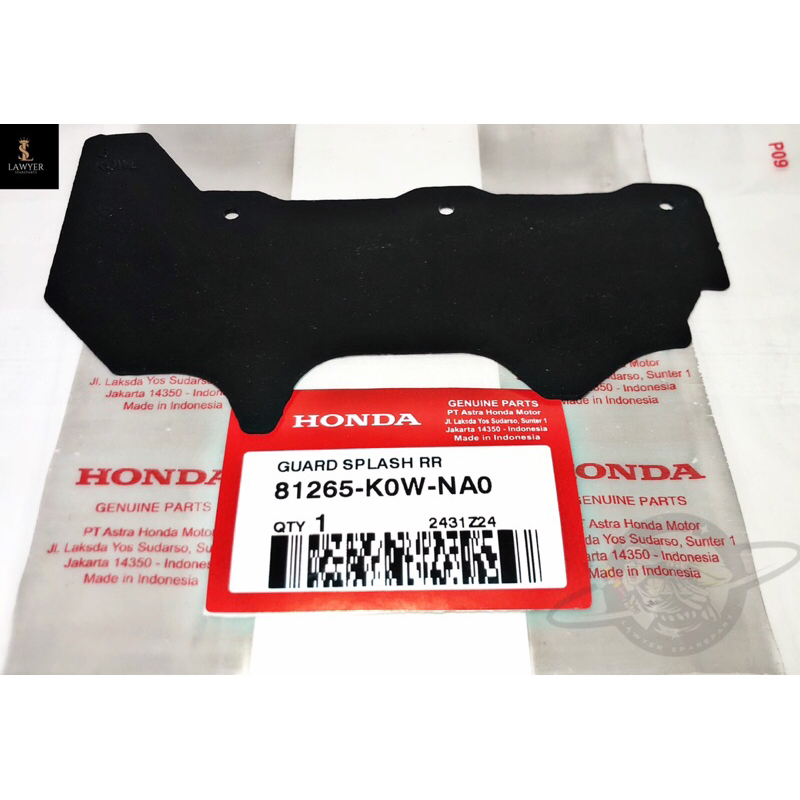 Karet Penahan Lumpur Spakbor Bawah Motor Mudflap Body Protector Cover Honda ADV 160 Original | Guard