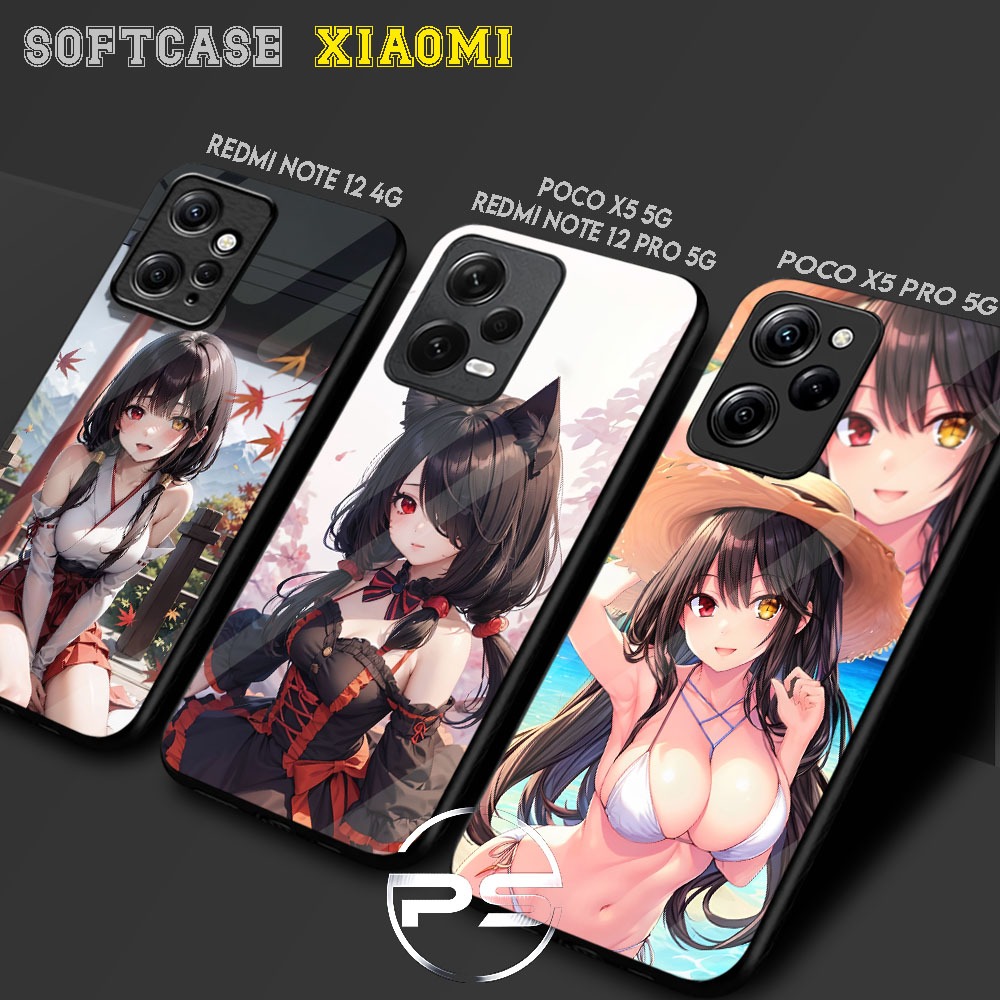 PS64 Softcase Kilau Xiaomi Redmi Note 12 4G | 12 Pro 5G | Poco X5 5G | Poco X5 Pro 5G | Case Kesing 