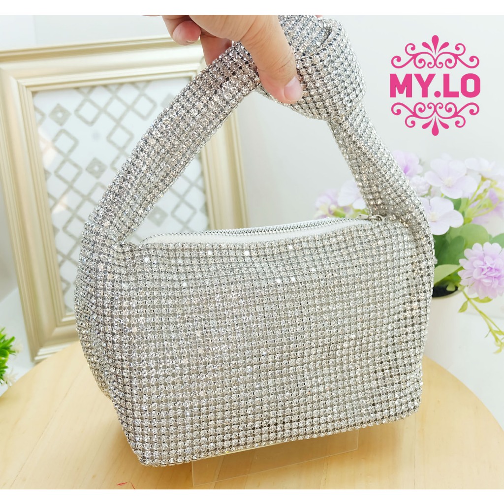 Tas Pesta Wanita Dompet Kondangan Clutch Import Elegan dan Mewah untuk Acara Formal