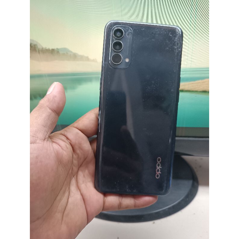 oppo reno 4 minus lcd mesin normal