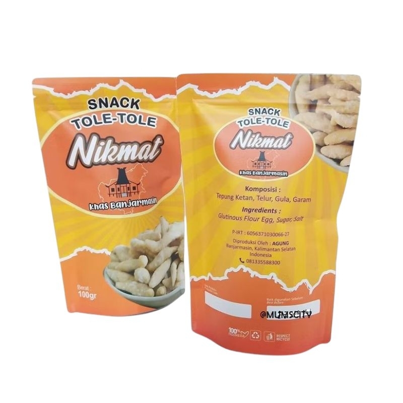 

Snack Tole-Tole Nikmat Khas Banjarmasin - Camilan Khas Kalimantan