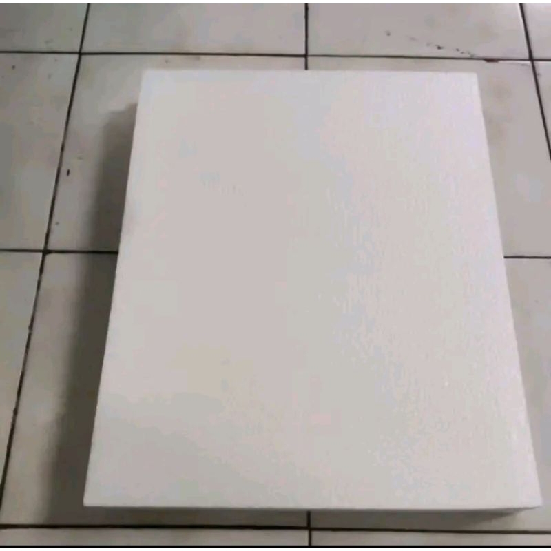

D ( D12 ) PAPAN STEROFORM GABUS LEMBARAN TEBAL 3 CM UKURAN 100 X 50 CM KUALITAS MEDIUM / STEROFOAM LEMBARAN