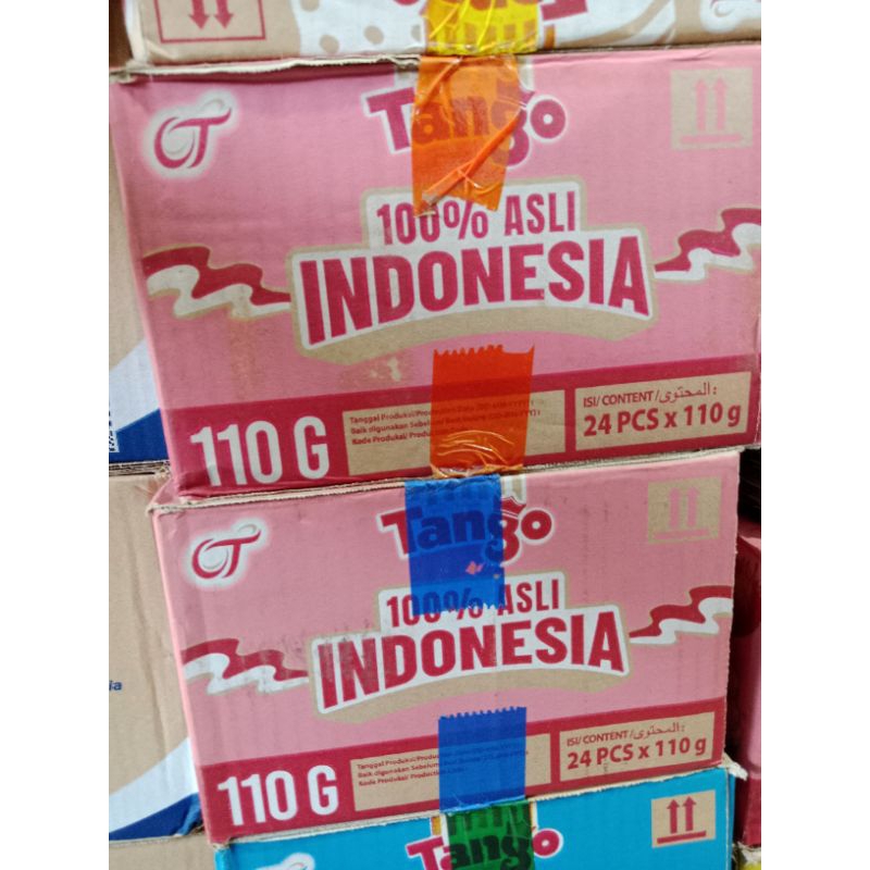 

1 Dus TANGO WAFER Waffer Long 110gr isi 24pc Strawbeery Coklat Vanila