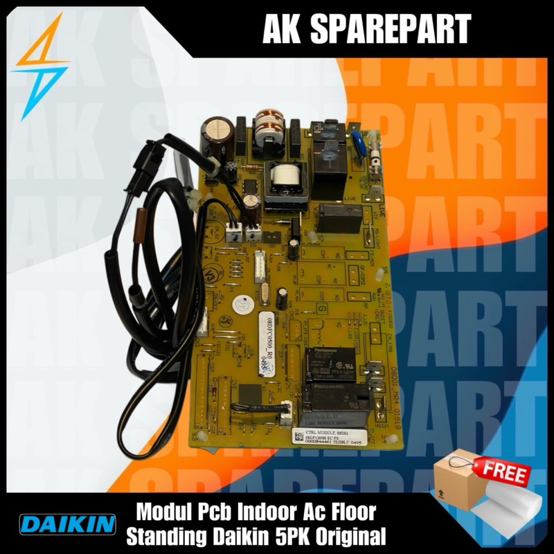 Modul Pcb Indoor Ac Floor Standing Daikin 5PK Original