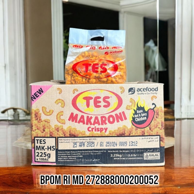 

TES MAKARONI CRISPY Rasa Gurih dan Enak HOT EDISTION BPOM HALAL MUI