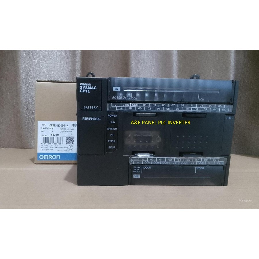 CP1E-N30DT-A PLC OMRON CP1E-N30DT-A CP1E N30DT A CP1EN30DTA