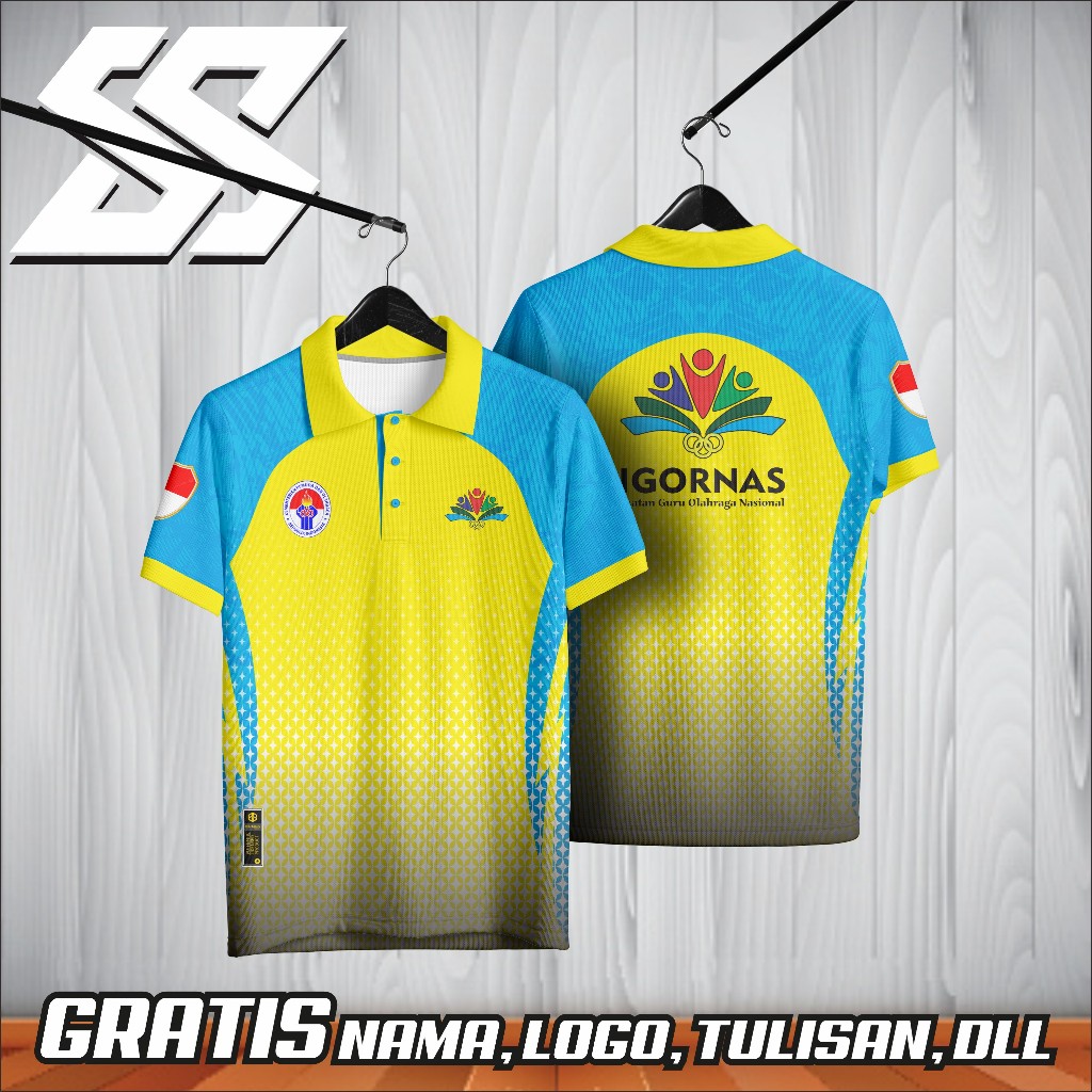 Jersey IGORNAS kaos IGORNAS jersey IGORNAS Gratis Nama Logo Gudep Wilayah dan tulisan