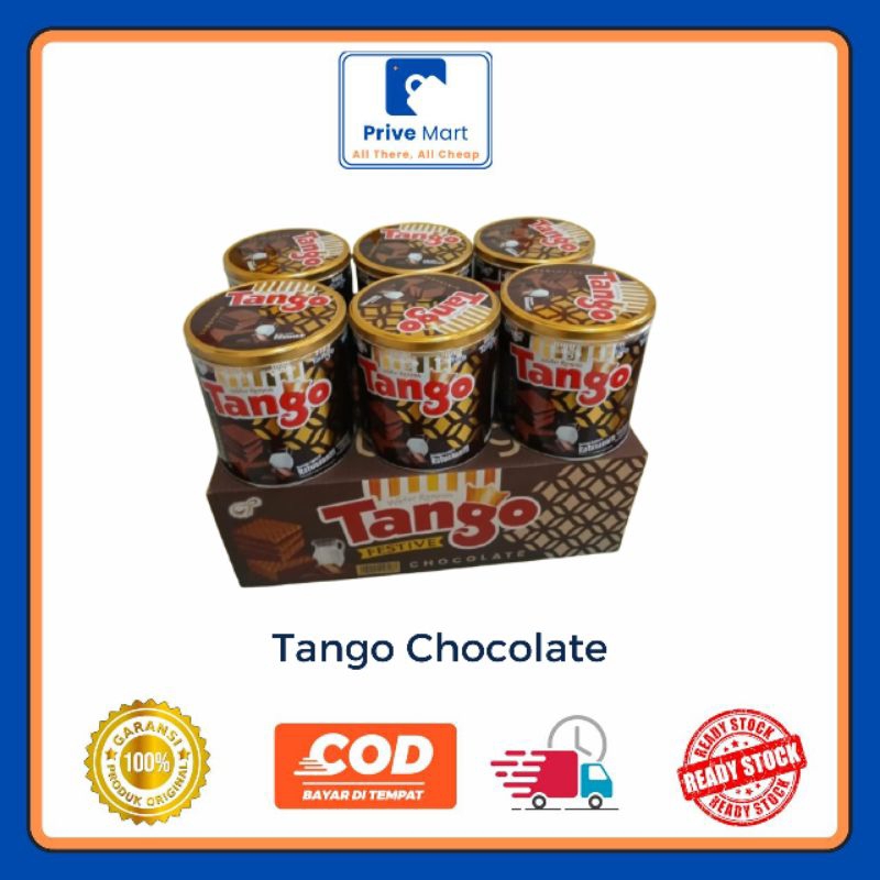 

Wafer Renyah Tango Chocolate 240g Prive Mart