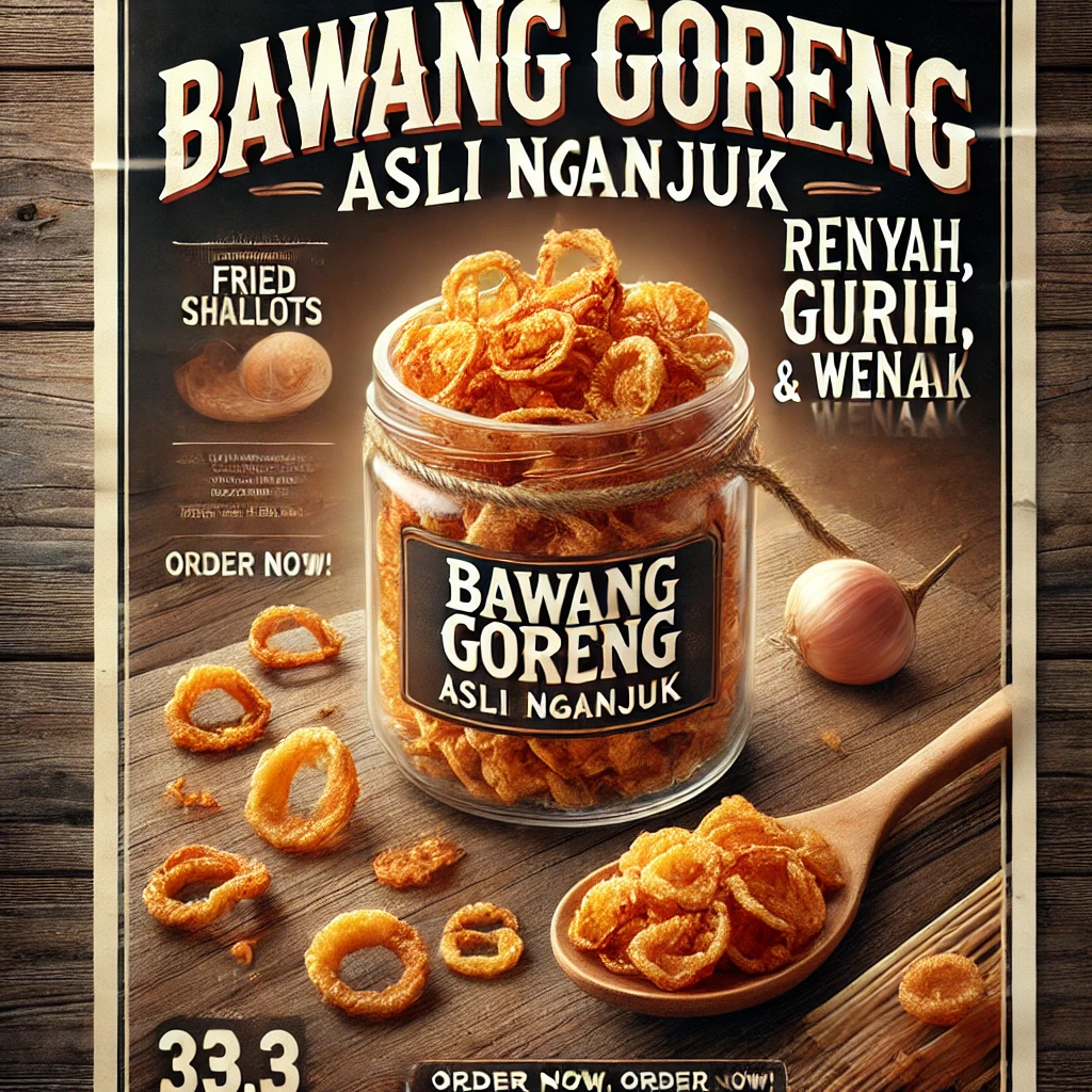 

Bawang Goreng Asli Nganjuk