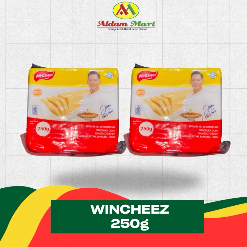 

A.M/ WINCHEEZ Keju Cheddar Olahan 250g