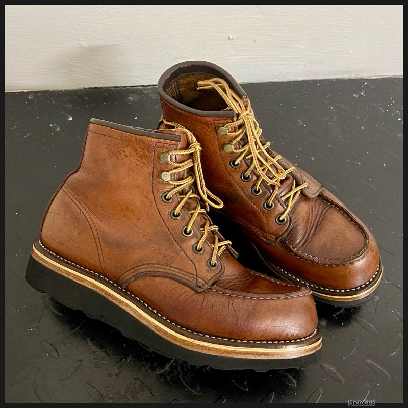 Redwing 875 Size 6E / Resoled Semir IDN / Red Wing Boots / Vibram Morflex / Sepatu Boot Upgrade