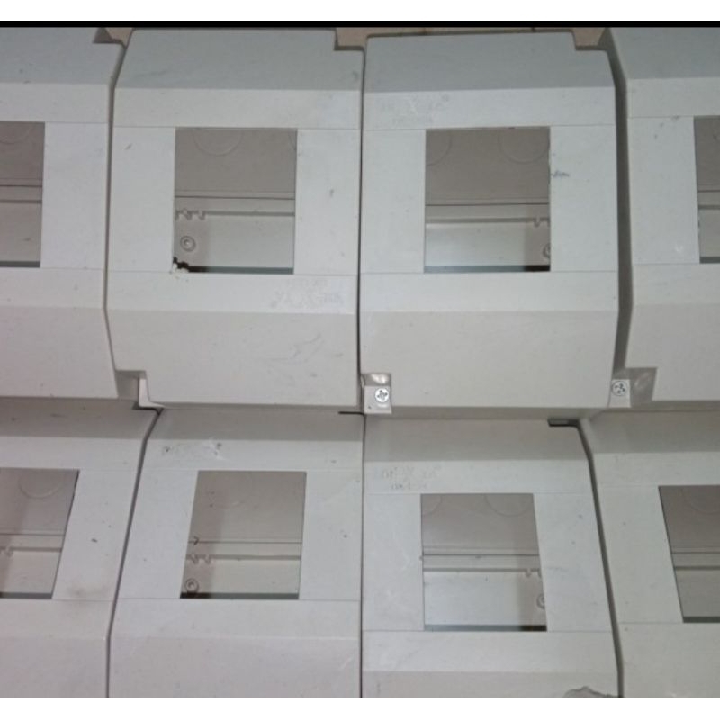 Box MCB 2 Group Box MCB Rumah MCB 2 Group Bok MCB - Box MCB 2 Group 2gang tutup box mcb