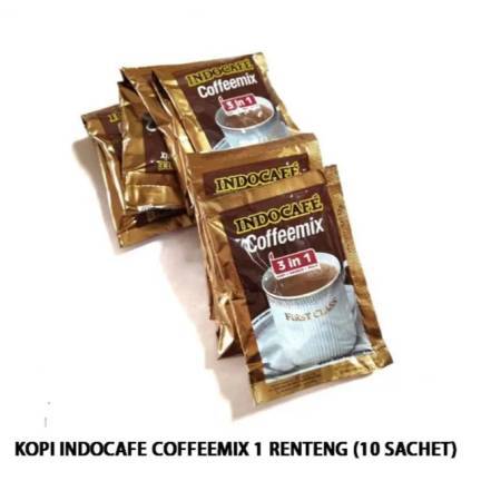 

Indocafe Coffemix 3in1 Kemasan Sachet 20grx10