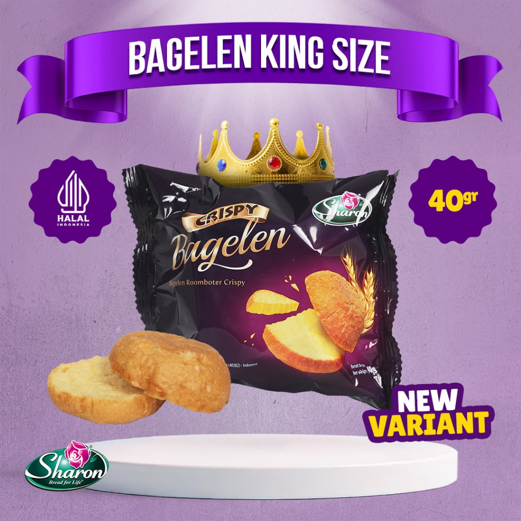 

Crispy Bagelen King Size Sharon Bakery 40 gr