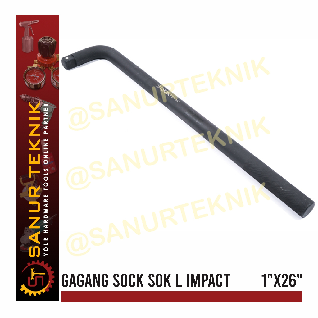 TEKIRO Impact Offside Handle / Gagang Sock Sok L Impact 1"x26"