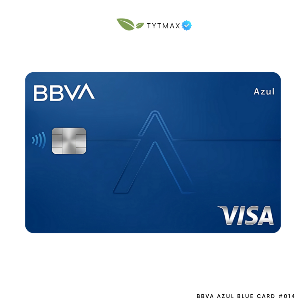 

bbva azul blue card #014 / Dummy CreditCard / Fake Premium ID Card