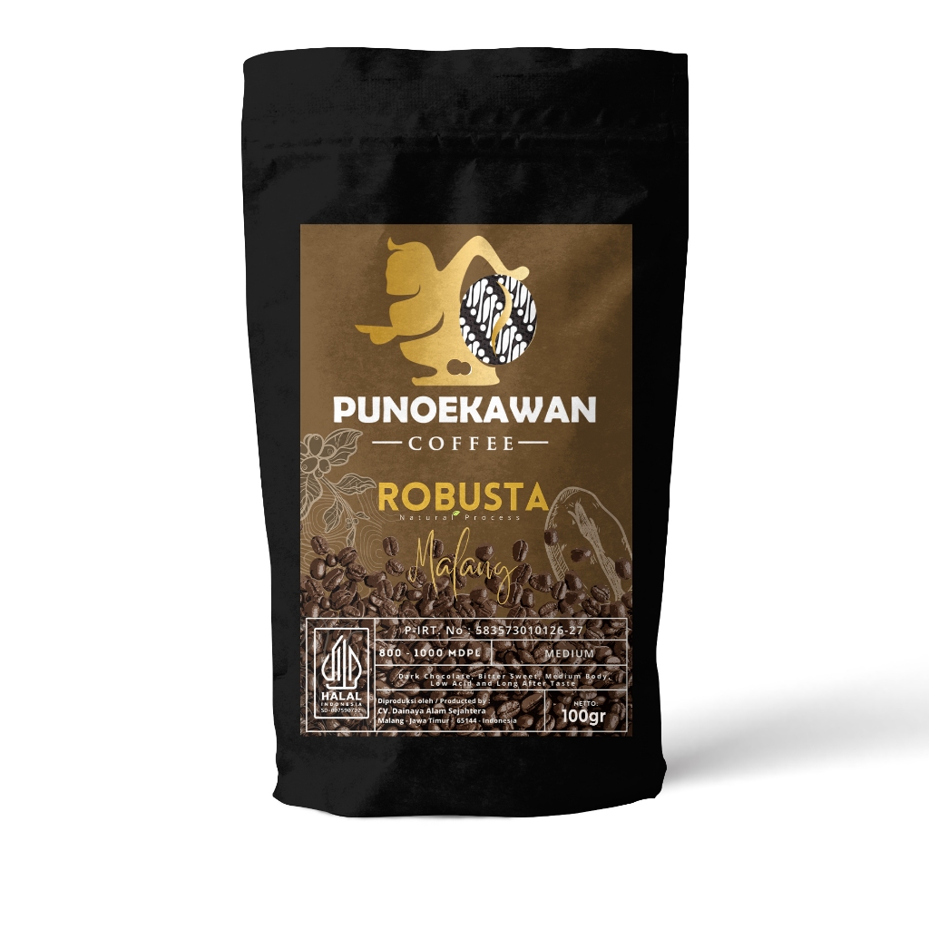 

Kopi Robusta Premium Punoekawan (100gr) Kopi Premium kopi malang