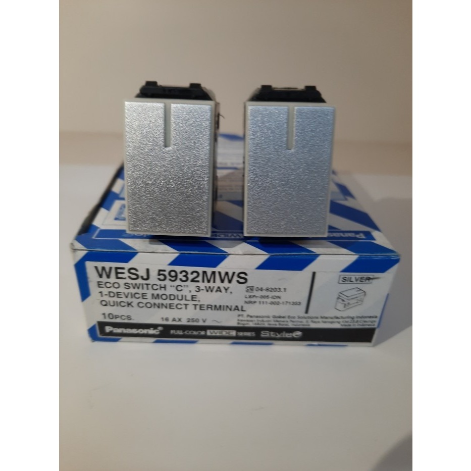 SAKLAR ENGKEL WESJ 5932 MWS SILVER PANASONIC