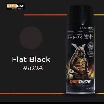 pilok pilox samurai flat black hitam doff 109A|pilok pilox samurai paint kurobushi