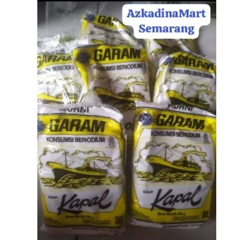 

Garam Halus Cap Kapal 250gr