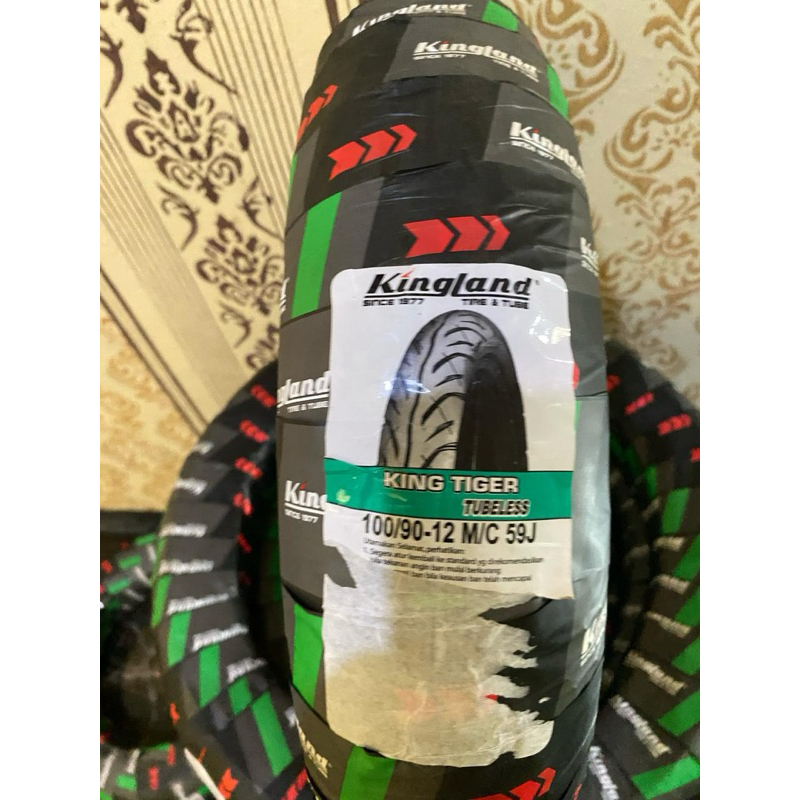 ban depan luar kingland puma 100/90-12 scoopy