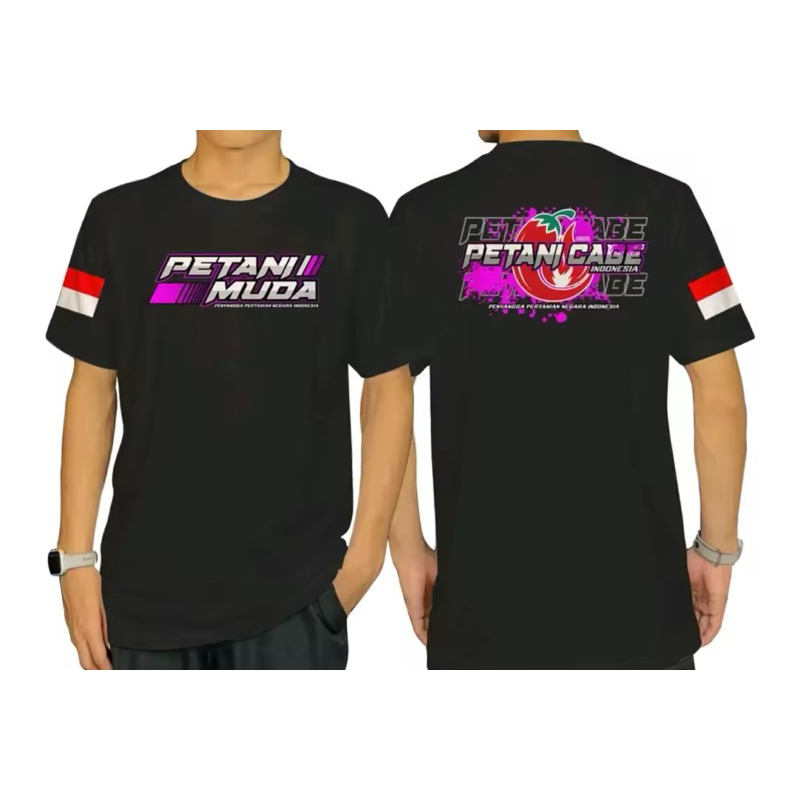 Kaos petani muda petani cabe Indonesia