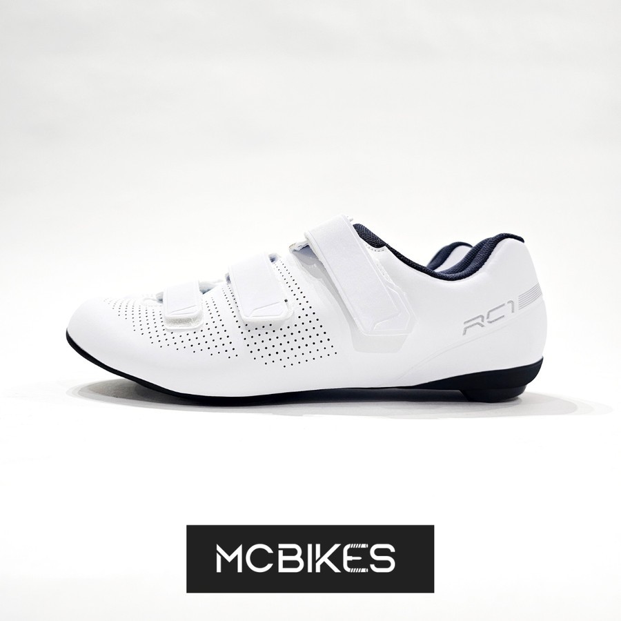 Sepatu Sepeda Shimano Road Bike Shoes SH-RC102 Wide - White