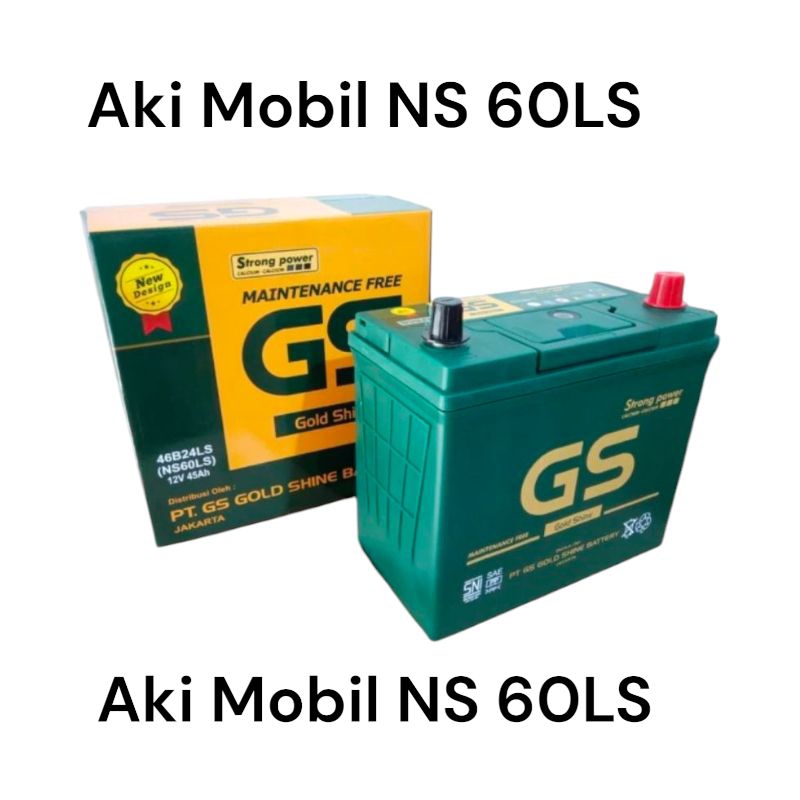 Aki Mobil NS60LS Aki Mobil Yaris GS Gold Shine Aki Mobil