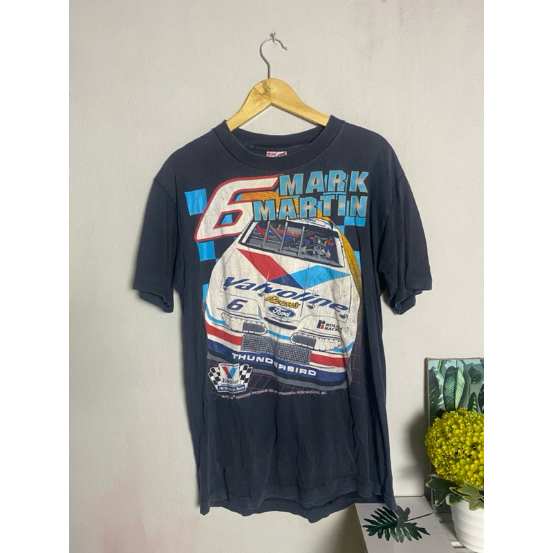 NASCAR TEE 90s MARK MARTIN SINGGLE STICH
