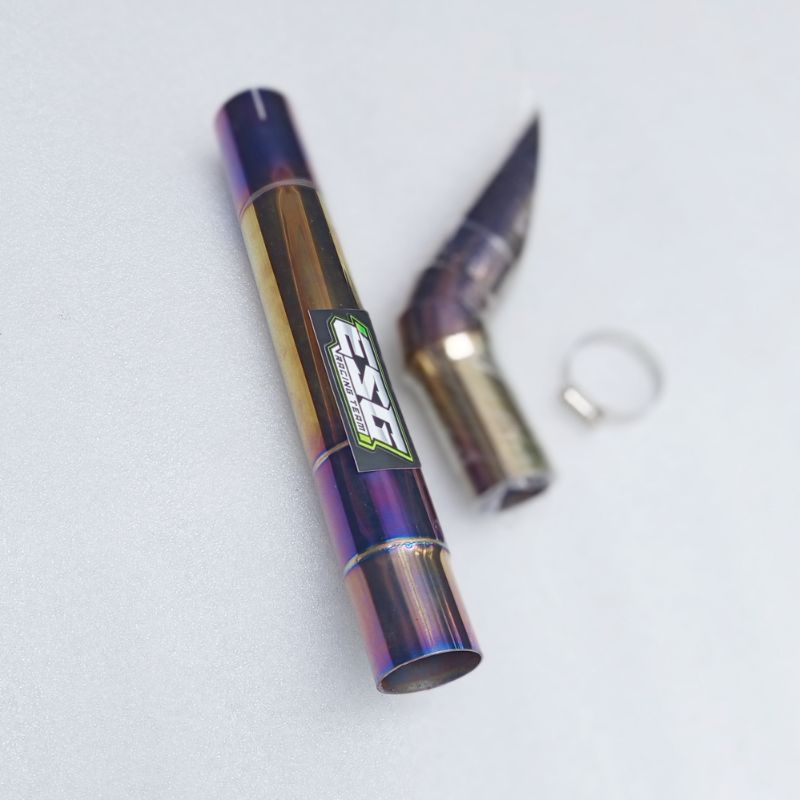 corong knalpot dan peninggi filter diesel  kubota. yanmar