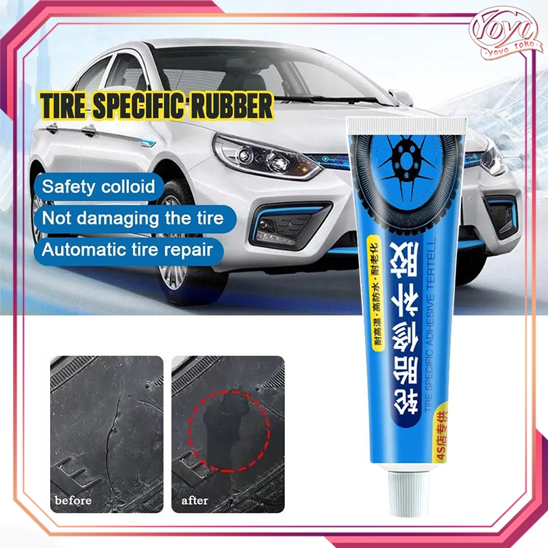30ml Lem Karet Tambal Ban Lem Tip Top Tambal Ban Mobil Tire Repair Glue Lem Untuk Tambal Ban Motor