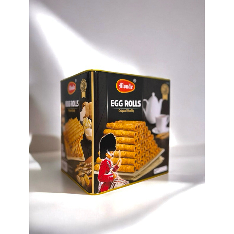 

Monde Egg Roll Kaleng Original Quality 300 Gr dan 600 Gr