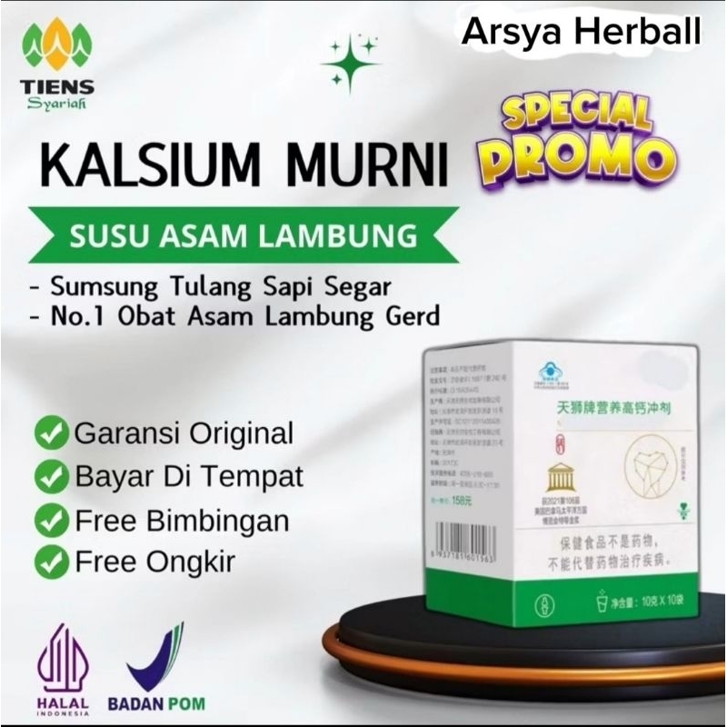 

Kalsium Murni Obat China Asam Lambung Ampuh Menyembuhkan Gerd Anxiety Halal Bpom Tiens Kalsium Powder