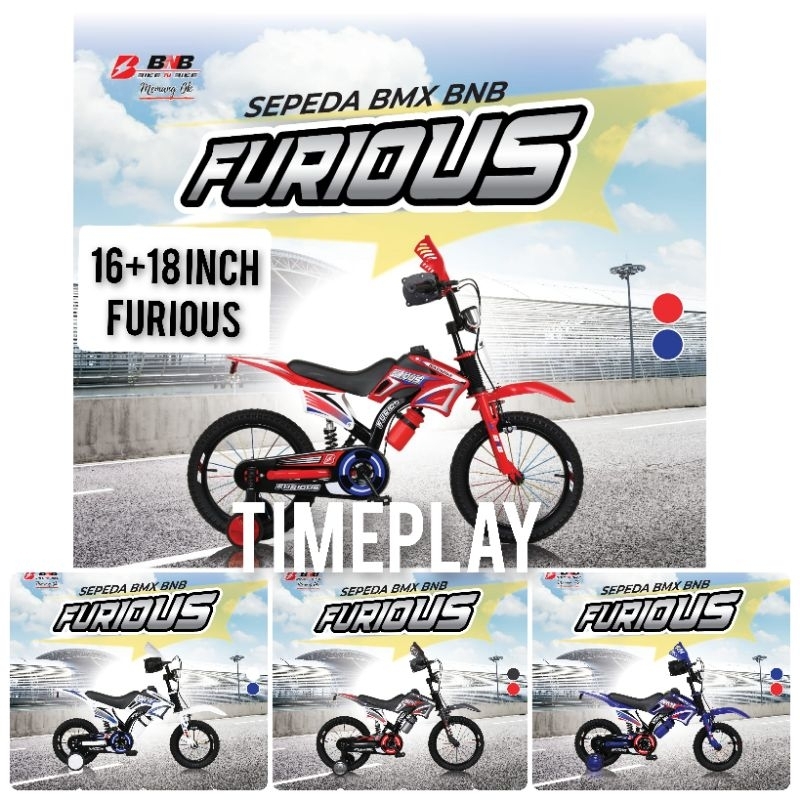 Sepeda anak trail GP 12 inch Furious BNB 16 18 inch Motocross